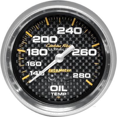 AutoMeter Carbon Fiber Ultra-Lite Analog Gauges 4841