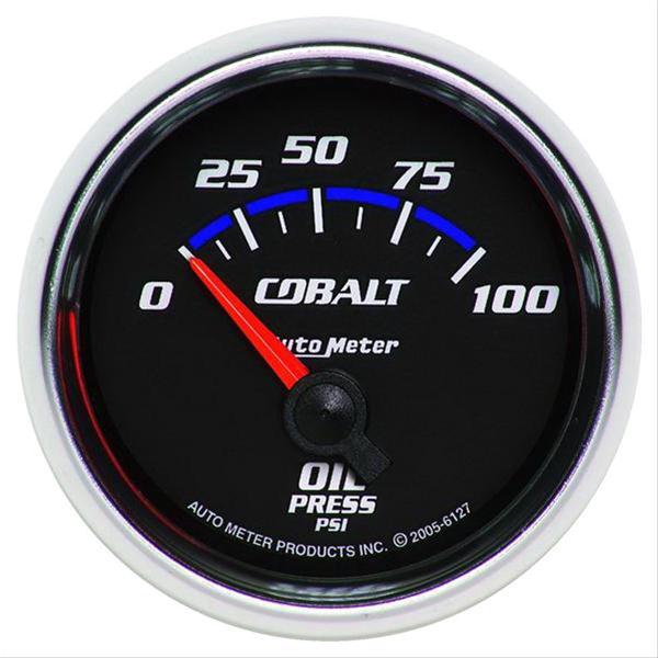 AutoMeter Cobalt Analog Gauges 6127