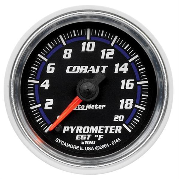 AutoMeter Cobalt Analog Gauges 6145