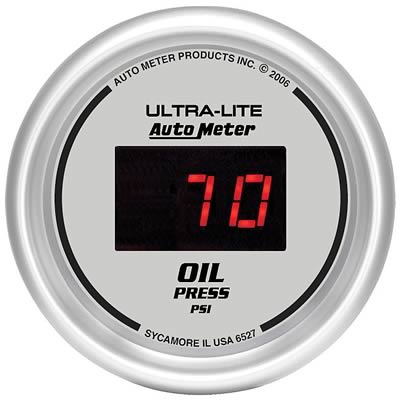 AutoMeter Ultra-Lite Digital Series Gauges 6527