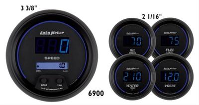 AutoMeter Cobalt Digital Series Gauge Kits 6900