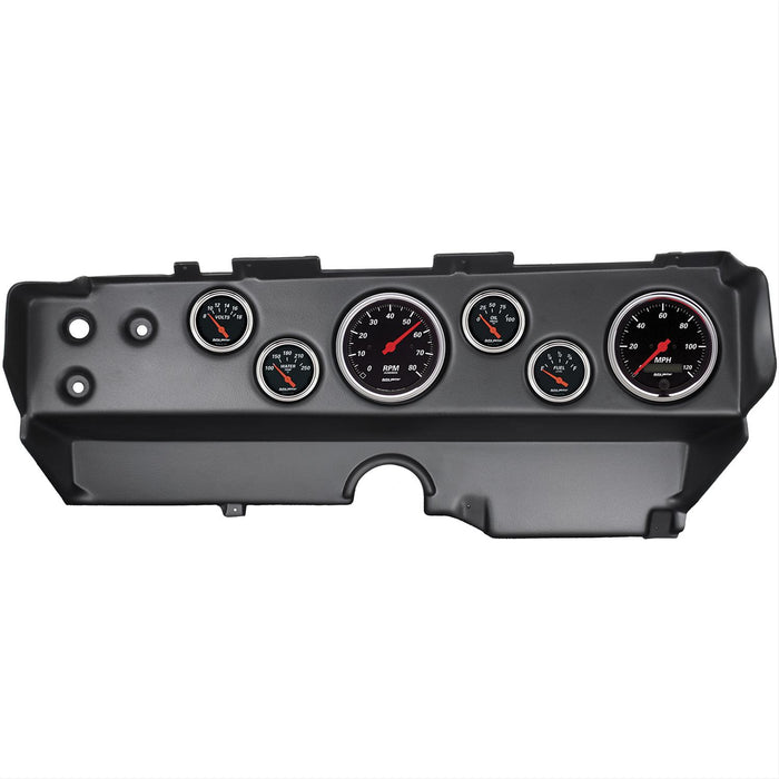 AutoMeter Designer Black Instrument Clusters 7029-DB