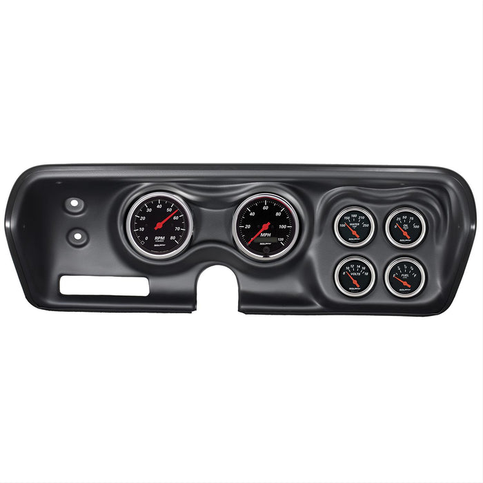 AutoMeter Designer Black Instrument Clusters 7030-DB