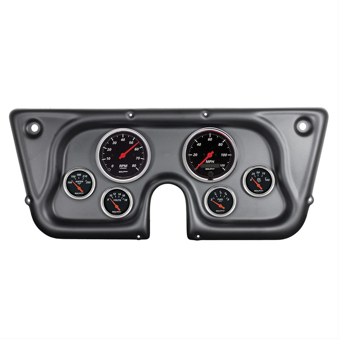 AutoMeter Designer Black Instrument Clusters 7032-DB