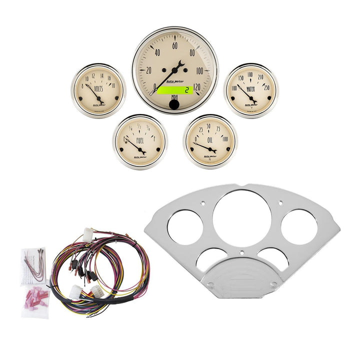 AutoMeter Antique Beige Instrument Clusters 7033-AB