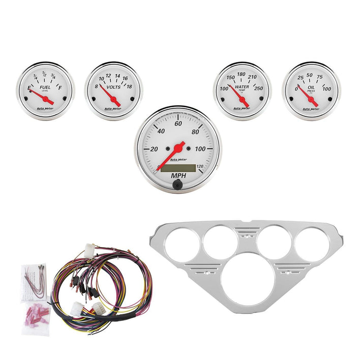 AutoMeter Arctic White Instrument Clusters 7036-AW