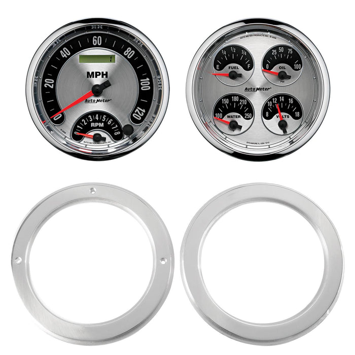 AutoMeter American Muscle Instrument Clusters 7037-01