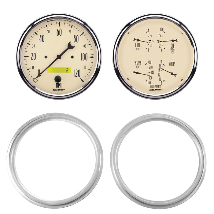 AutoMeter Antique Beige Instrument Clusters 7039-02