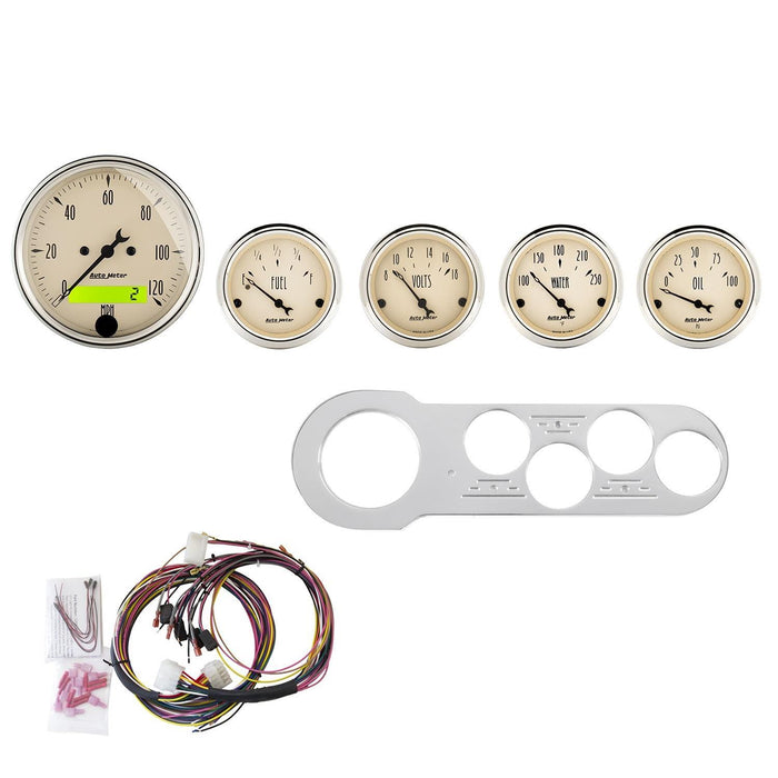 AutoMeter Antique Beige Instrument Clusters 7042-AB