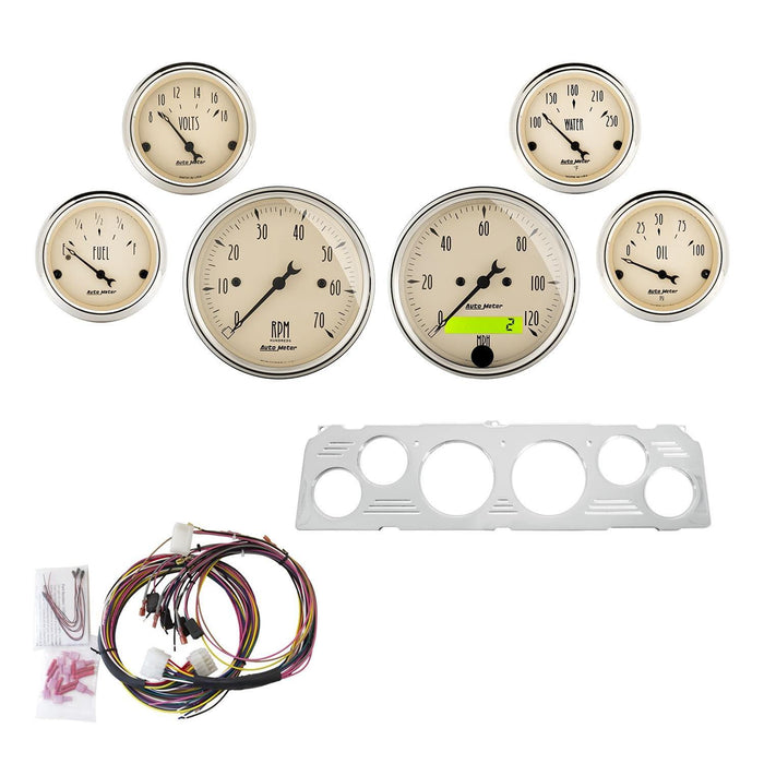 AutoMeter Antique Beige Instrument Clusters 7043-AB