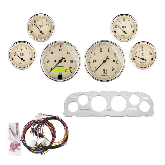 AutoMeter Antique Beige Instrument Clusters 7047-AB