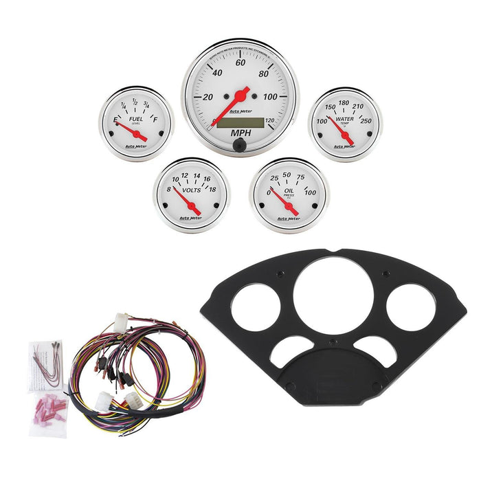 AutoMeter Arctic White Instrument Clusters 7055-AW