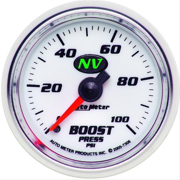 AutoMeter NV Series Analog Gauges 7306