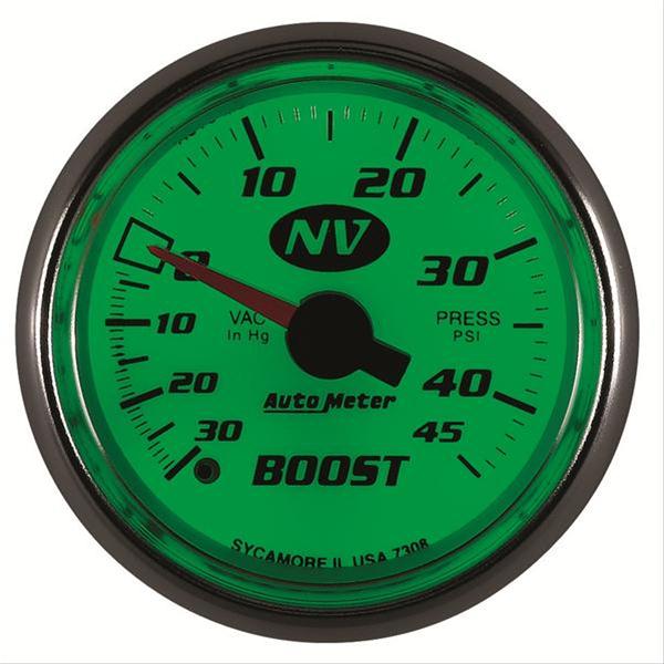 AutoMeter NV Series Analog Gauges 7308