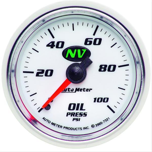 AutoMeter NV Series Analog Gauges 7321