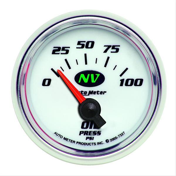 AutoMeter NV Series Analog Gauges 7327