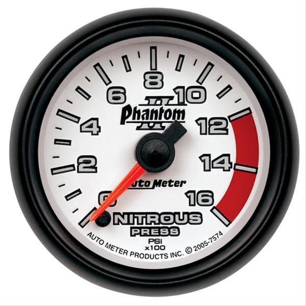 AutoMeter Phantom II Analog Gauges 7574