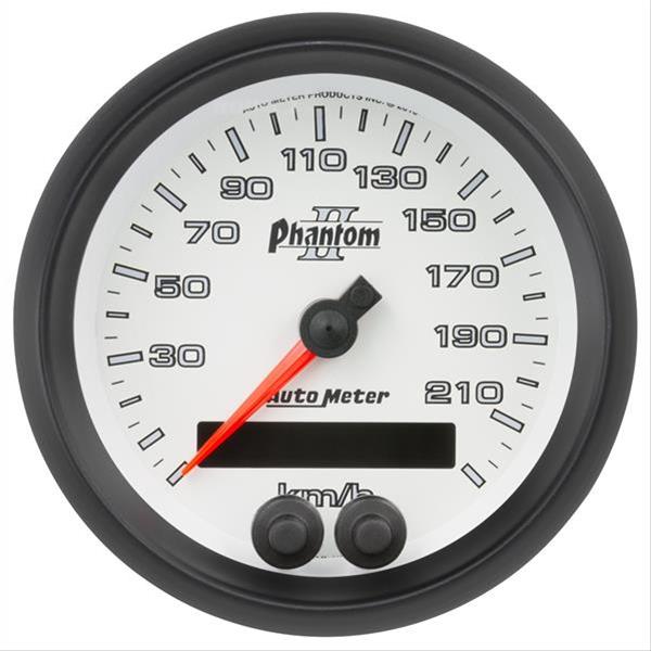 AutoMeter Phantom II Speedometers 7580-M