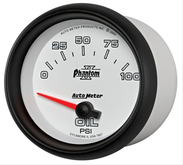 AutoMeter Phantom II Analog Gauges 7827