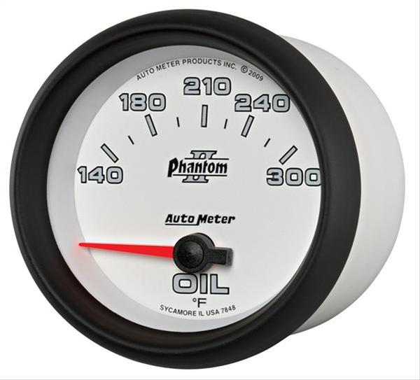 AutoMeter Phantom II Analog Gauges 7848