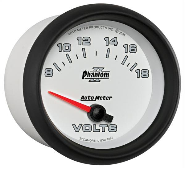 AutoMeter Phantom II Analog Gauges 7891