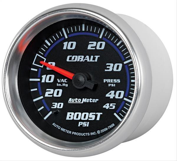 AutoMeter Cobalt Analog Gauges 7908