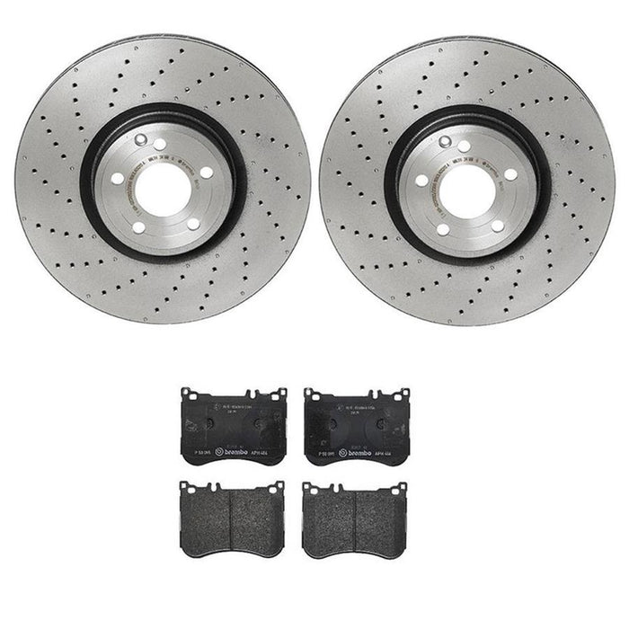 Brembo Disc Brake Pad and Rotor Kits KT04454