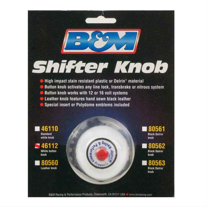 B&M Button Shifter Knobs 46112