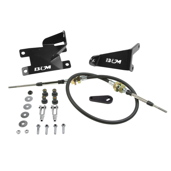 B&M Heavy-Duty Transfer Case Shift Cable Conversion Kits 81184