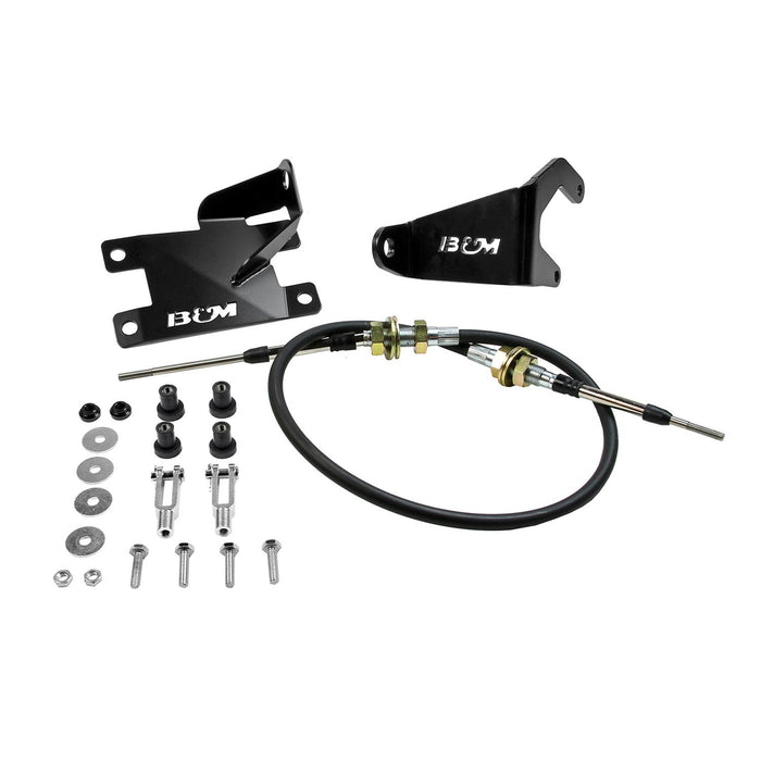 B&M Heavy-Duty Transfer Case Shift Cable Conversion Kits 81186