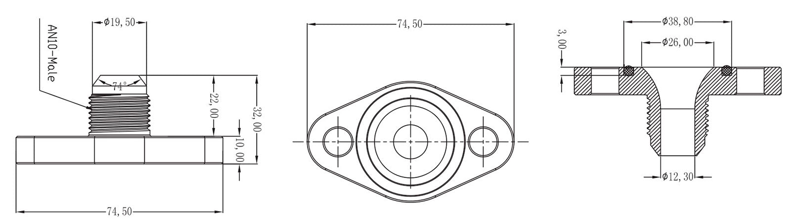 Turbo Drain Adapter AF463-07