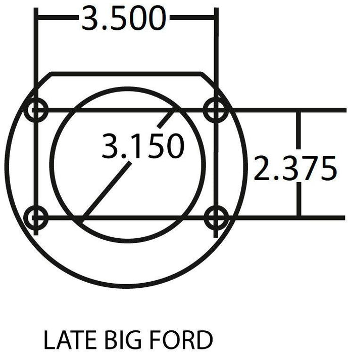 Ford 9" Billet Axle Tube Ends AF5078-1003