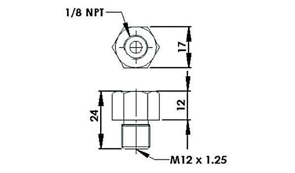 Fuel Rail Adapter (Raw) AF64-2063S