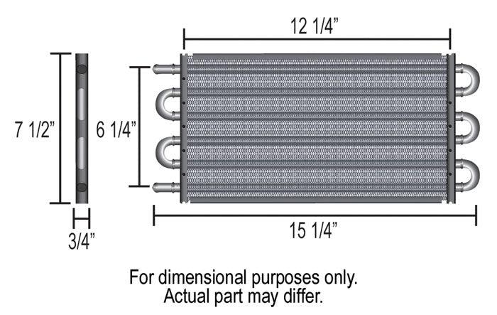 Derale Dyno-Cool 6000 Series Transmission Cooler Kit DP12903