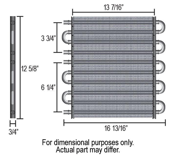 Dual Circuit Tube & Fin Cooler DP13302