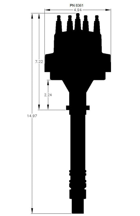 Pro-Billet Street Distributors MSD8361