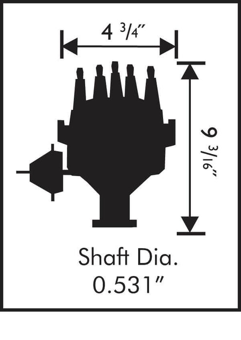 Pro-Billet Ready-To-Run Distributor MSD8383