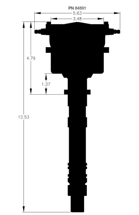 Flat-Top Pro-Billet Distributor MSD84891