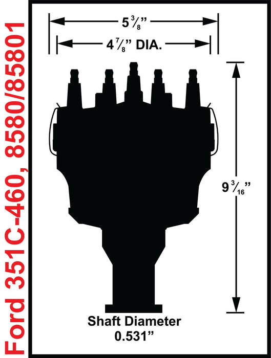 Billet Distributor MSD8580