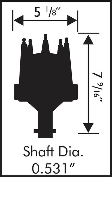 Pro-Billet Distributor MSD8594