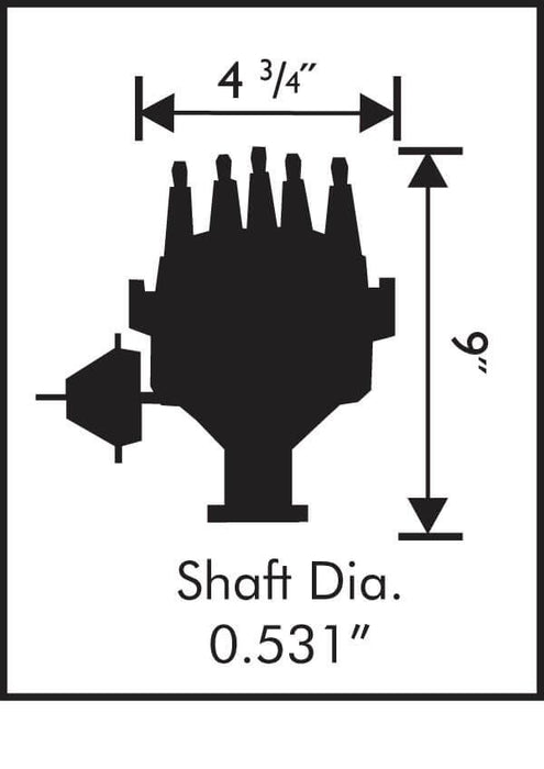 Pro-Billet Ready-To-Run Distributor MSD8595