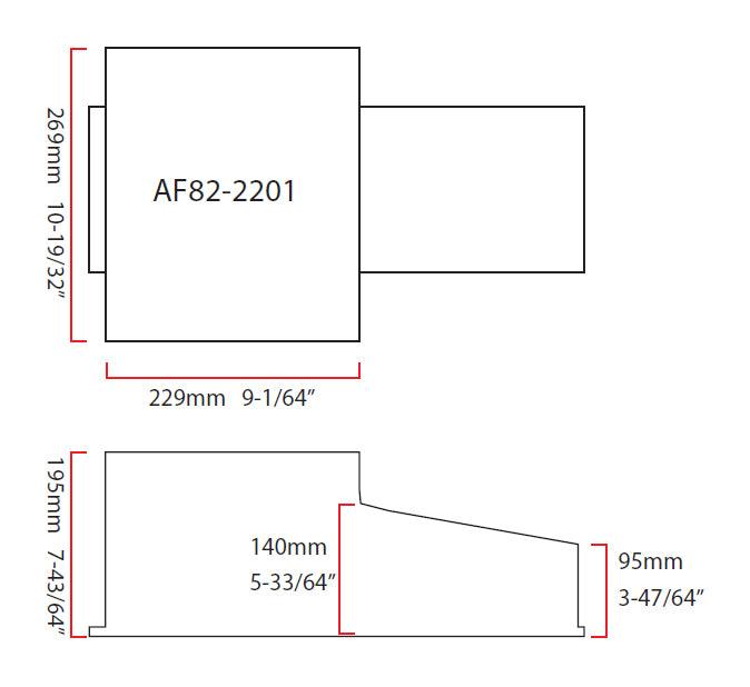 Chevrolet 2-Piece Seal Super Oil Pan AF82-2201