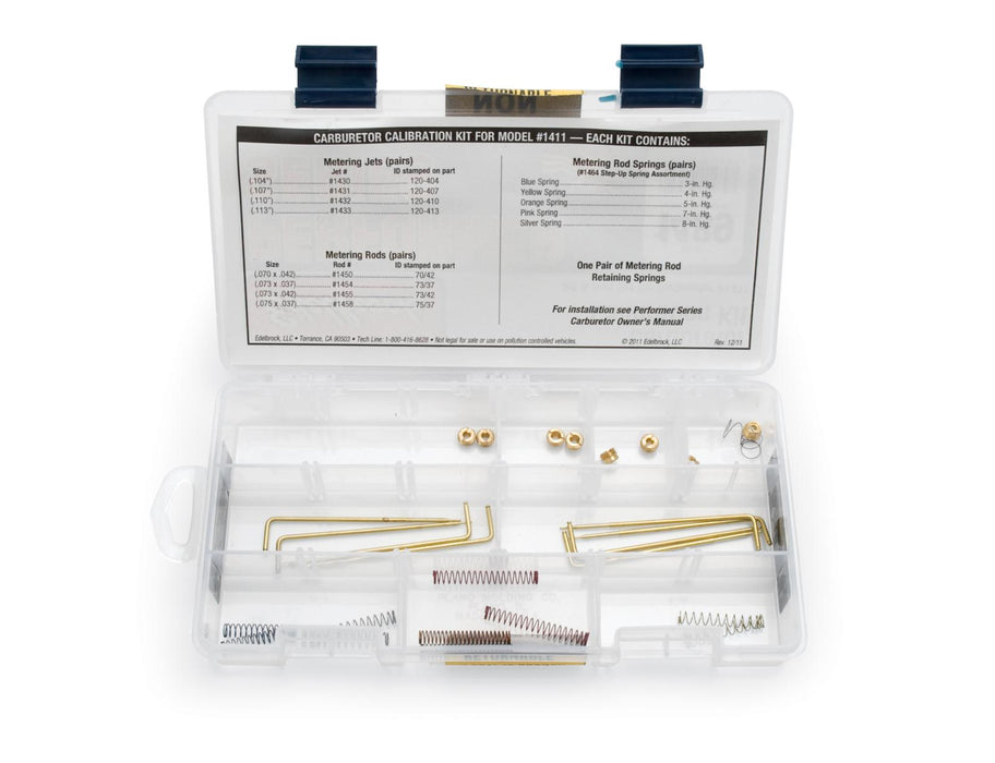 Edelbrock Performer Series Carburetor Calibration Kits 1489