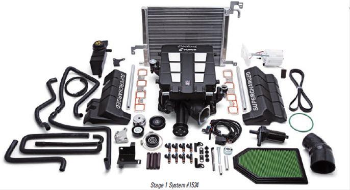 Edelbrock E-Force Chrysler Stage 1 Street Legal Supercharger Systems 1534