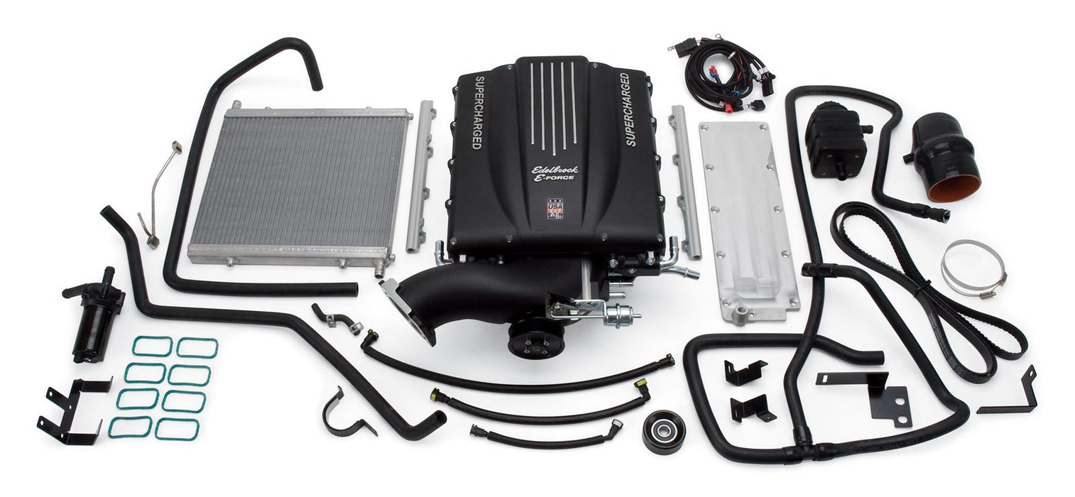 Edelbrock E-Force GM Truck and SUV Stage 1 Street Legal Supercharger Kits 15790