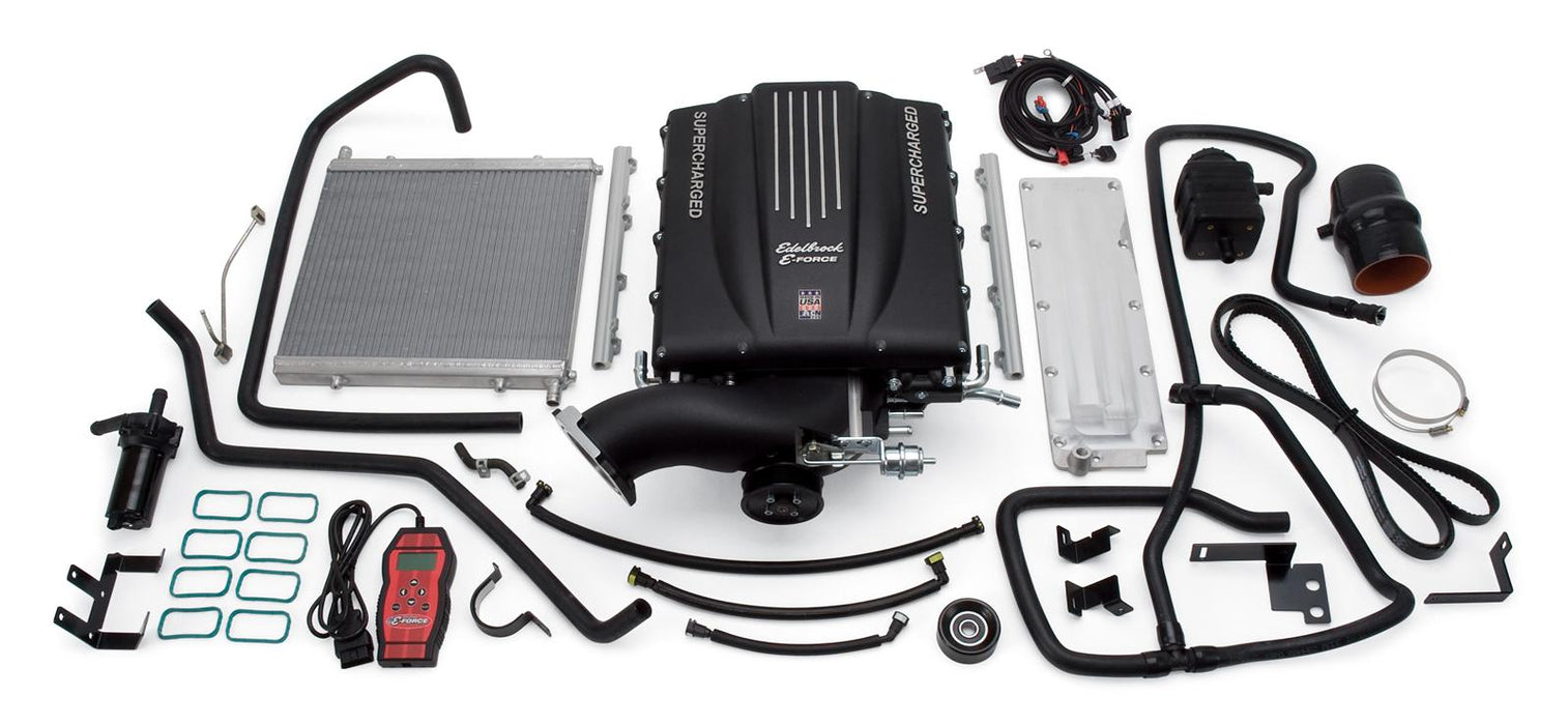 Edelbrock E-Force GM Truck and SUV Stage 1 Street Legal Supercharger Kits 1579