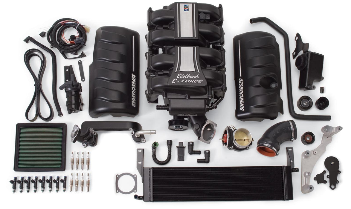 Edelbrock E-Force Mustang Stage 1 Street Legal Supercharger Kits 15800