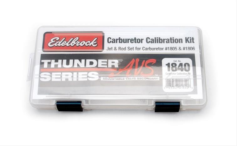 Edelbrock Thunder Series AVS Carburetor Calibration Kits 1840