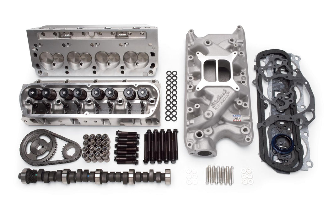 Edelbrock Total Power Package 383 HP 290-401 AMC Top-End Engine Kits 20022