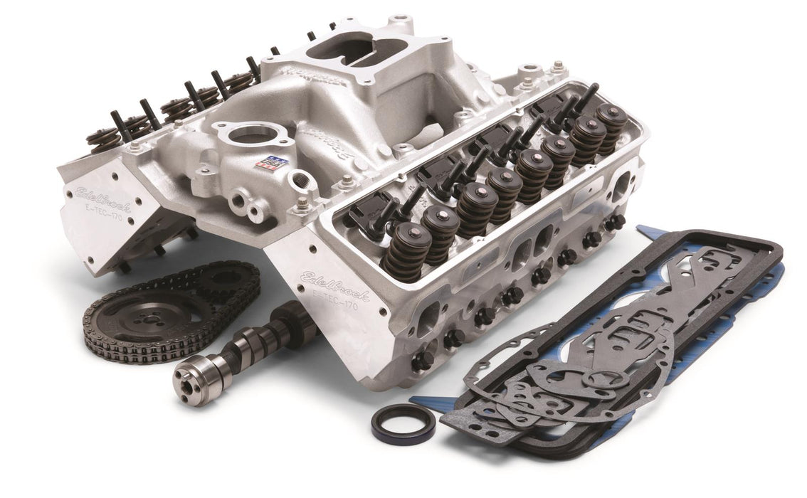 Edelbrock Total Power Package 448 HP 290-401 AMC Top-End Engine Kits 20032